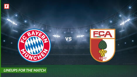 Bayern Munich vs FC Augsburg: alineaciones para el partido