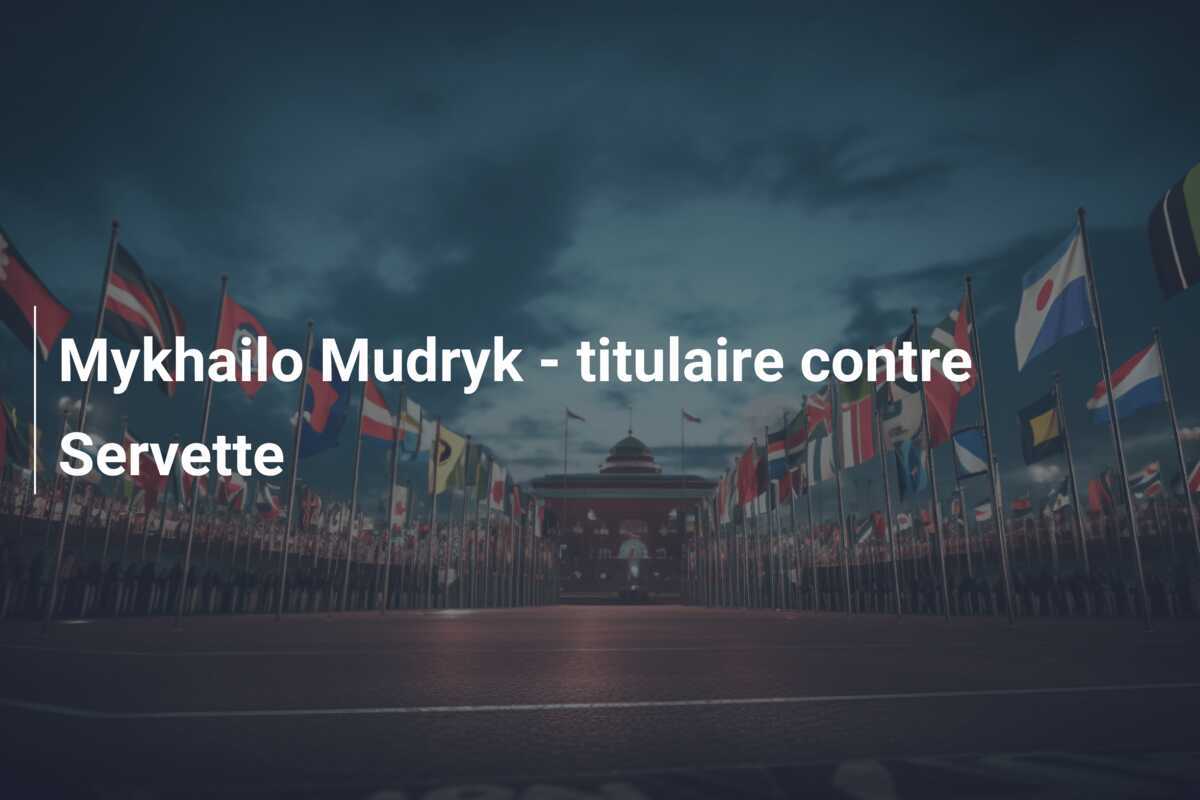 Mykhailo Mudryk – titulaire contre Servette