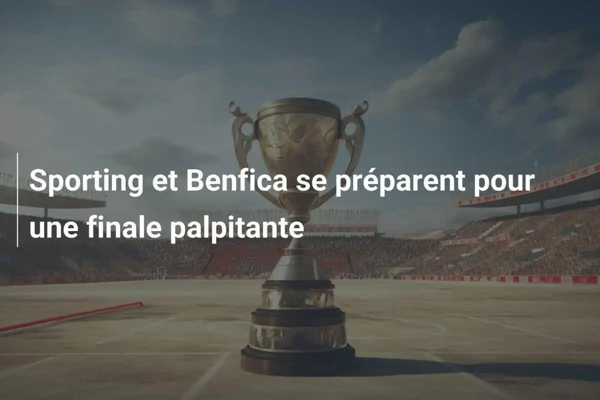 Sporting et Benfica se préparent pour une finale palpitante