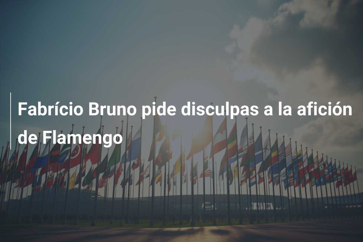 Fabrício Bruno pide disculpas a la afición de Flamengo