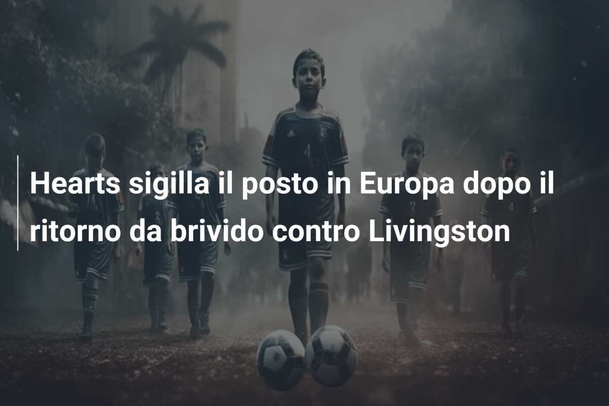 Hearts sigilla il posto in Europa dopo il ritorno da brivido contro Livingston