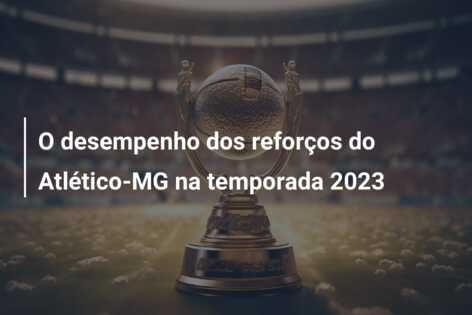 O desempenho dos reforços do Atlético-MG na temporada 2023