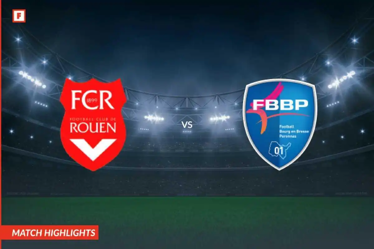 Ruan - Bourg-en-Bresse Peronnas 01 gol dan sorotan
