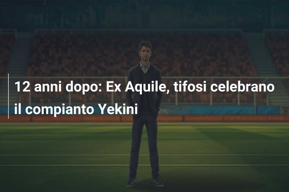 12 anni dopo: Ex Aquile, tifosi celebrano il compianto Yekini