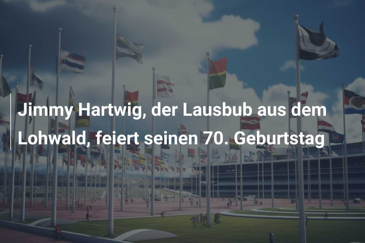 Jimmy Hartwig, der Lausbub aus dem Lohwald, feiert seinen 70. Geburtstag