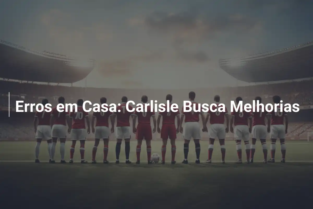 Erros em Casa: Carlisle Busca Melhorias