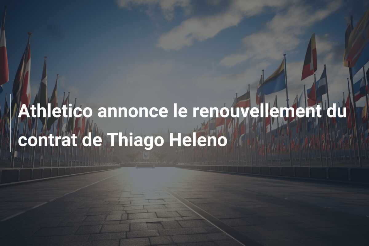 Athletico annonce le renouvellement du contrat de Thiago Heleno