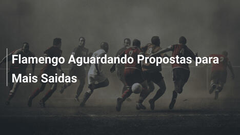 Flamengo Aguardando Propostas para Mais Saidas