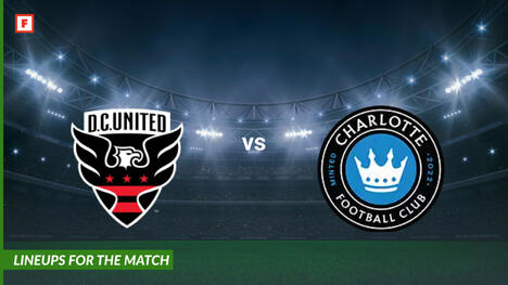 ดี.ซี. ยูไนเต็ด ปะทะ ชาร์ลอตต์ เอฟซี: รายชื่อผู้เล่นสำหรับการแข่งขัน