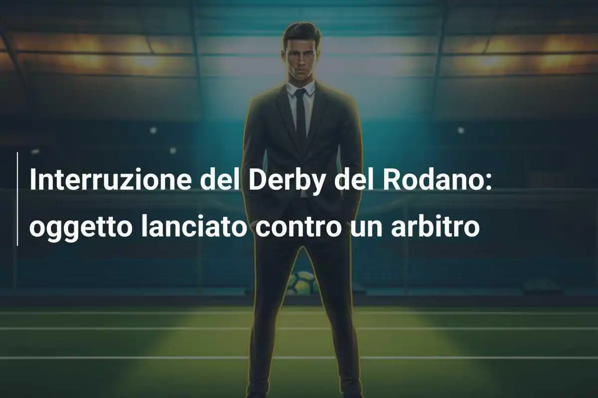 Interruzione del Derby del Rodano: oggetto lanciato contro un arbitro