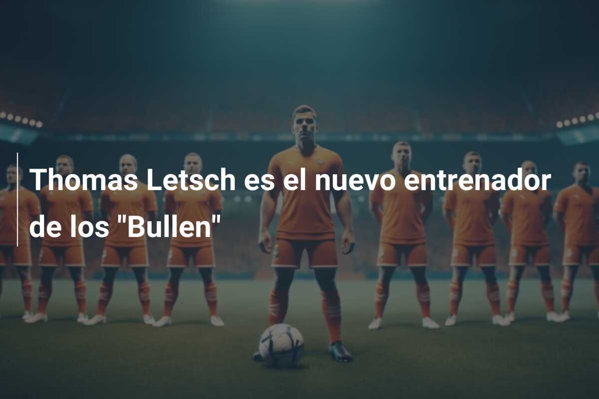 Thomas Letsch es el nuevo entrenador de los "Bullen"