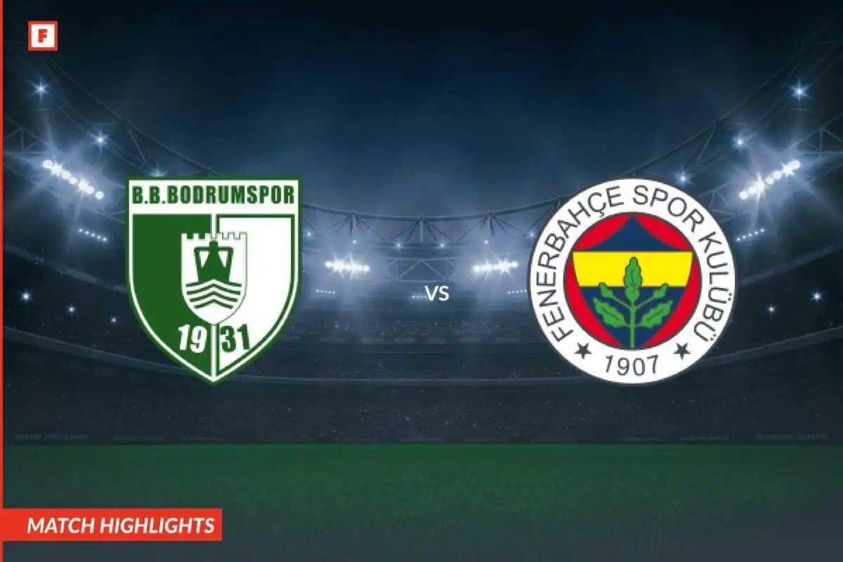 Bodrum kommune Bodrumspor - Fenerbahçe mål og høydepunkter