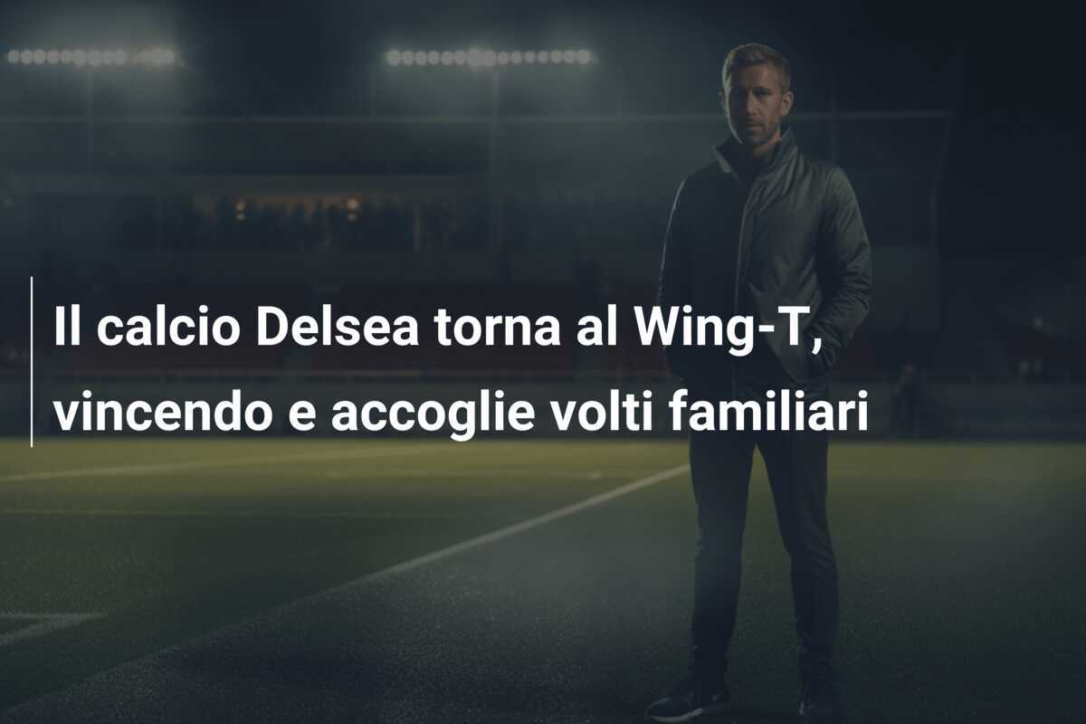 Il calcio Delsea torna al Wing-T, vincendo e accoglie volti familiari