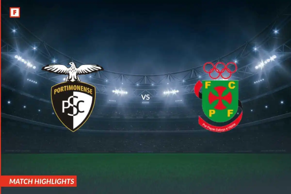 Portimonense - Pacos de Ferreira gol e momenti salienti