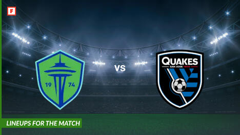Seattle Sounders ปะทะ ซานโฮเซ่ เอิร์ธเควคส์: รายชื่อผู้เล่นสำหรับการแข่งขัน