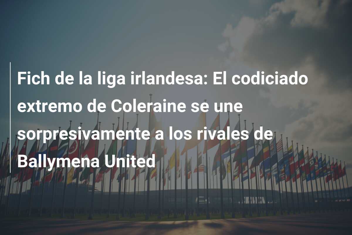 Fich de la liga irlandesa: El codiciado extremo de Coleraine se une sorpresivamente a los rivales de Ballymena United
