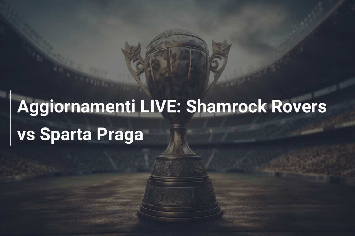 Aggiornamenti LIVE: Shamrock Rovers vs Sparta Praga
