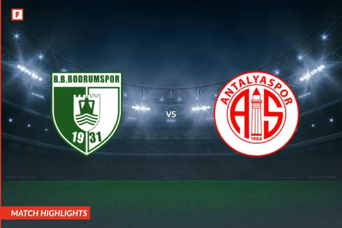 Bodrum - Antalyaspor gollar va muhim lahzalar