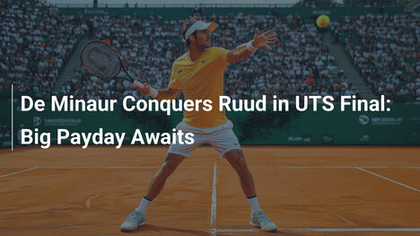 De Minaur besiegt Ruud im UTS-Finale: Hohe Prämie wartet
