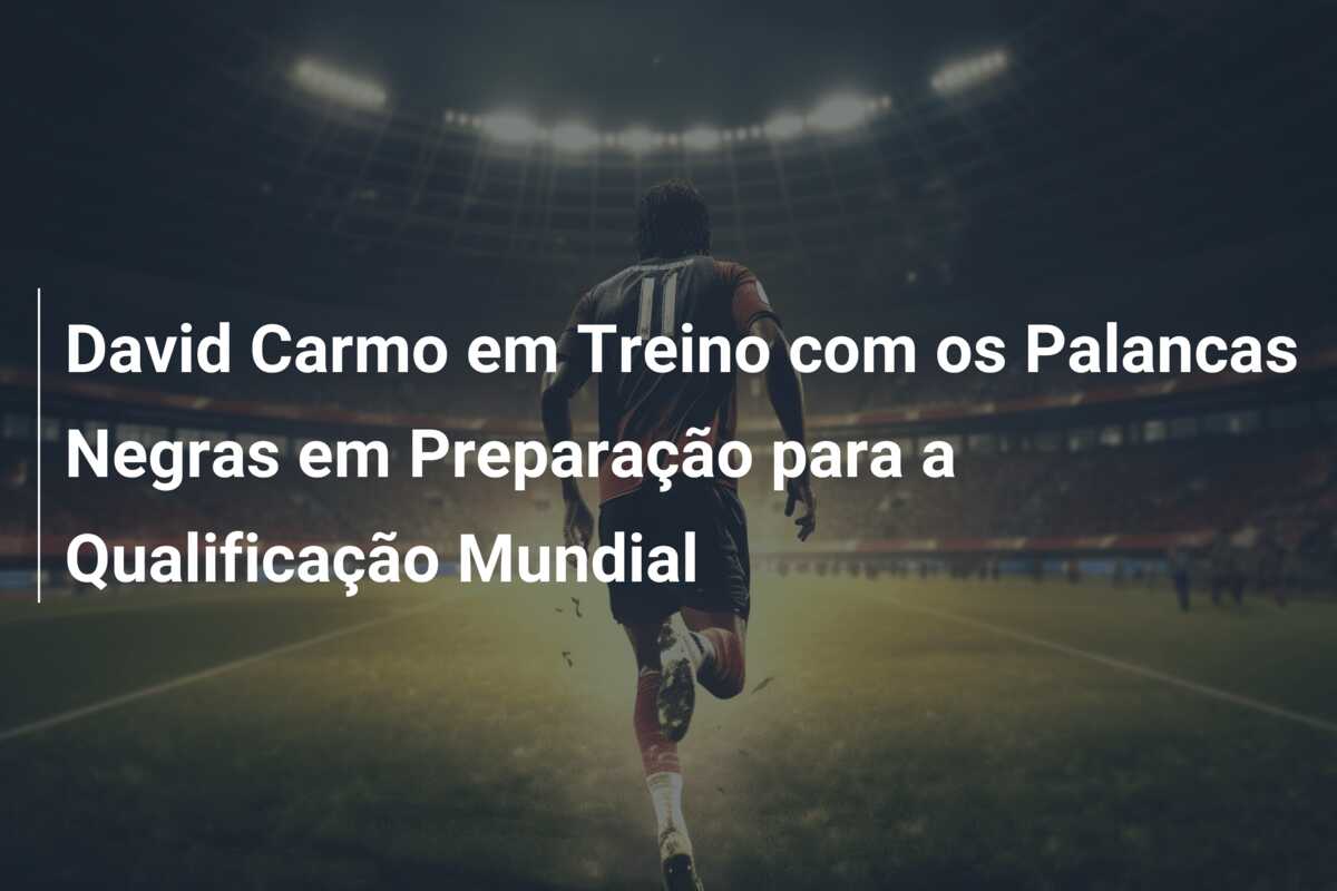 David Carmo em Treino com os Palancas Negras em Preparação para a Qualificação Mundial
