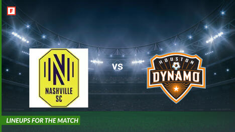 แนชวิลล์ เอสซี ปะทะ Houston Dynamo: รายชื่อผู้เล่นสำหรับการแข่งขัน