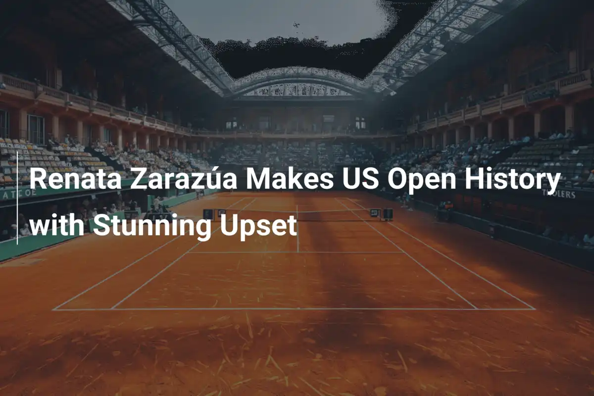 Renata Zarazúa schreibt US-Open-Geschichte mit sensationellem Upset