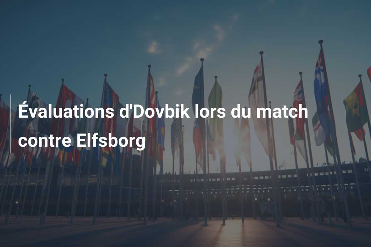 Évaluations d'Dovbik lors du match contre Elfsborg