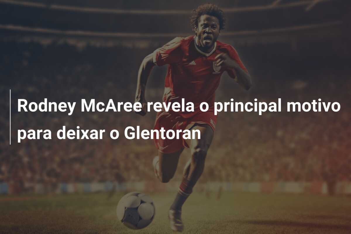 Rodney McAree revela o principal motivo para deixar o Glentoran