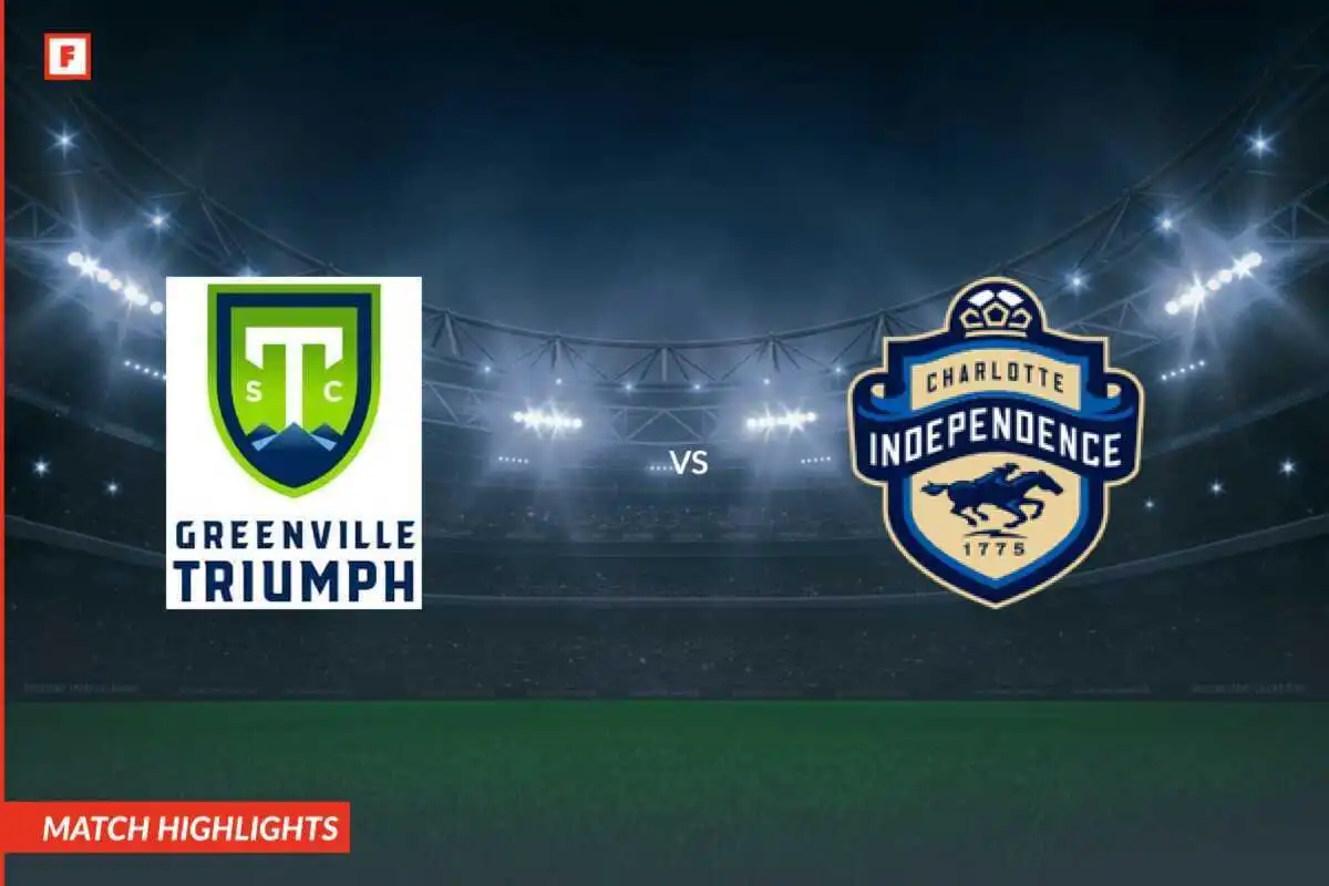 Greenville Triumph - Charlotte Independence gols e destaques