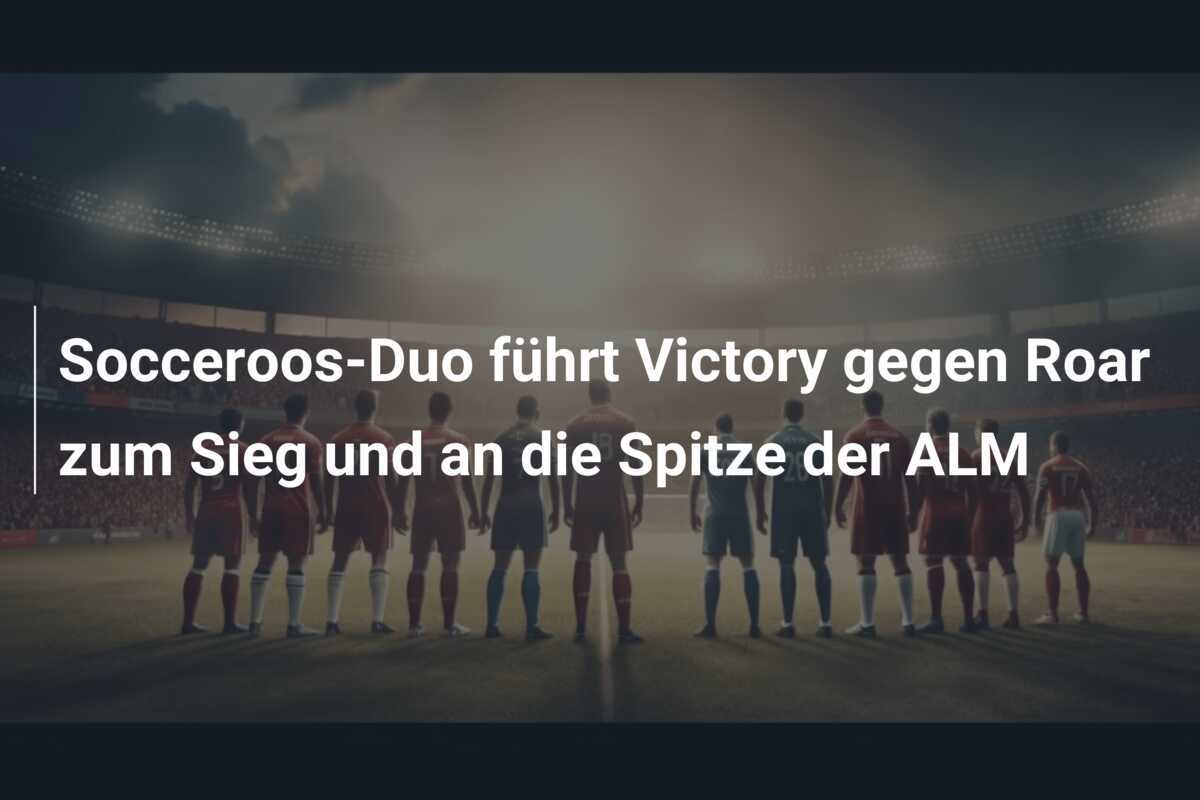 Socceroos-Duo führt Victory gegen Roar zum Sieg und an die Spitze der ALM