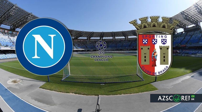 Napoli x Braga: tempo real e onde assistir ao jogo pela Champions League –  Portal Casa Nova