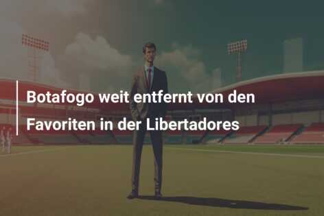 Botafogo weit entfernt von den Favoriten in der Libertadores