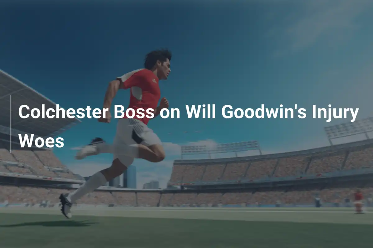 Colchester-Trainer Danny Cowley über Will Goodwins Verletzungsdrama