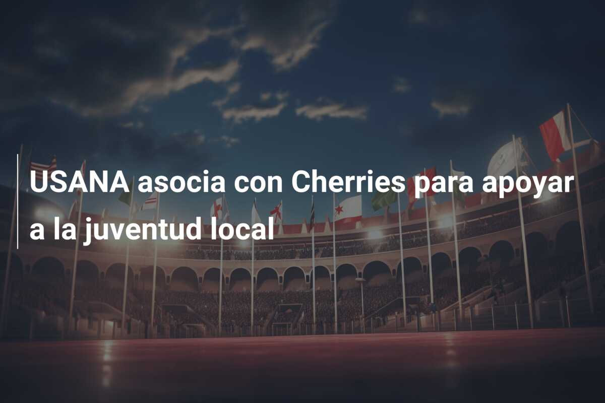 USANA asocia con Cherries para apoyar a la juventud local