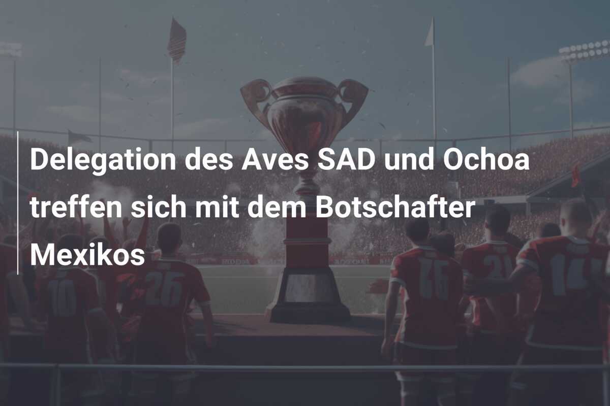 Delegation des Aves SAD und Ochoa treffen sich mit dem Botschafter Mexikos