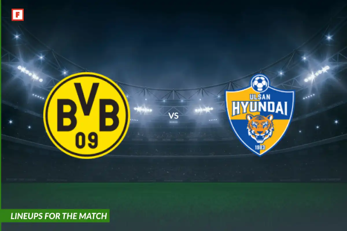 Borussia Dortmund vs FC Ulsan Hyundai: alineaciones para el partido