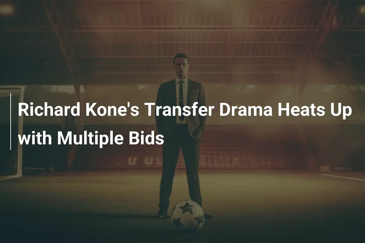Hitze im Transferpoker: Richard Kone umworben