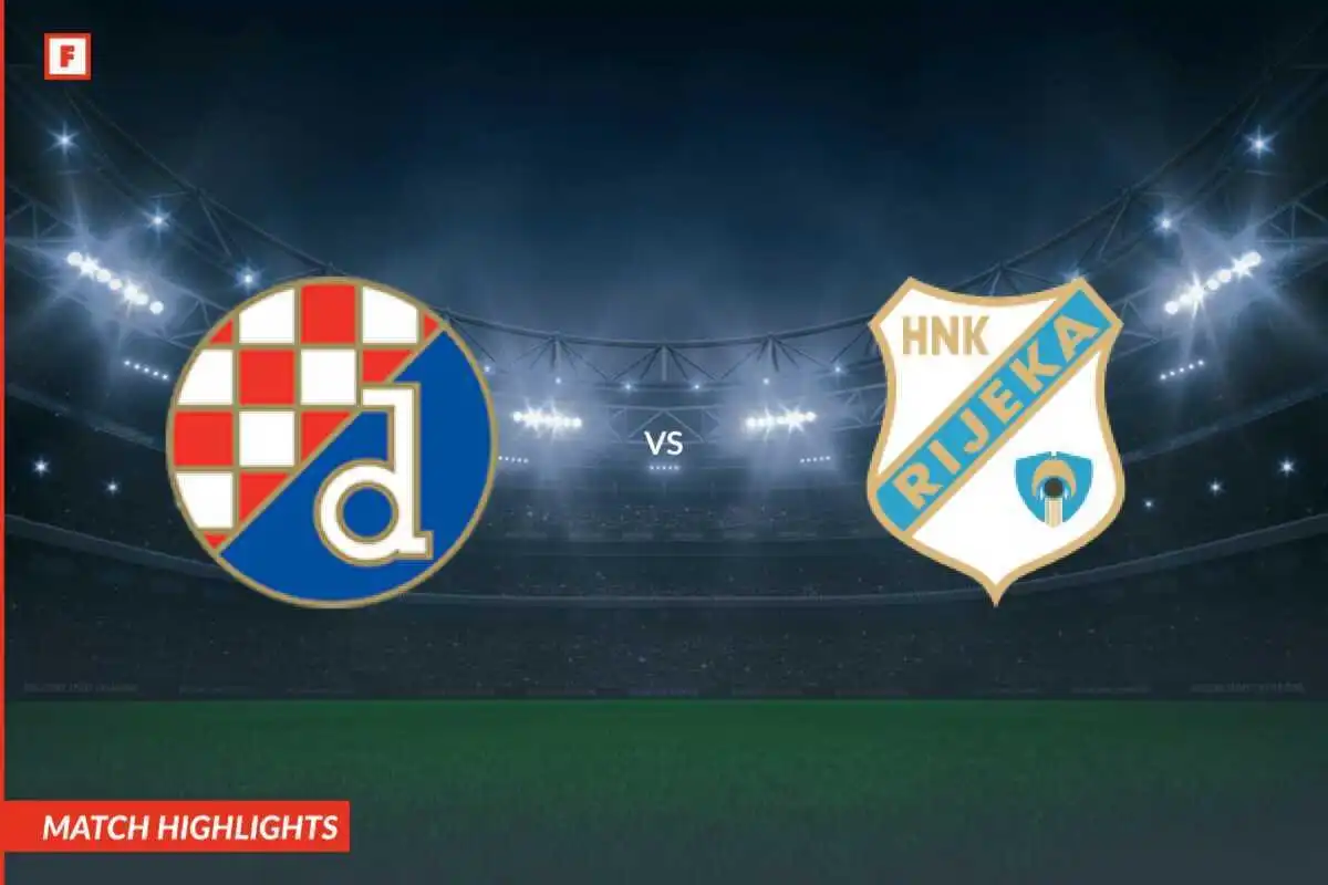 Dinamo Zagreb - Rijeka gol e momenti salienti
