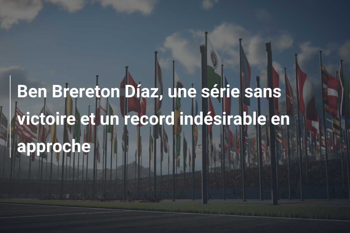Ben Brereton Díaz, une série sans victoire et un record indésirable en approche