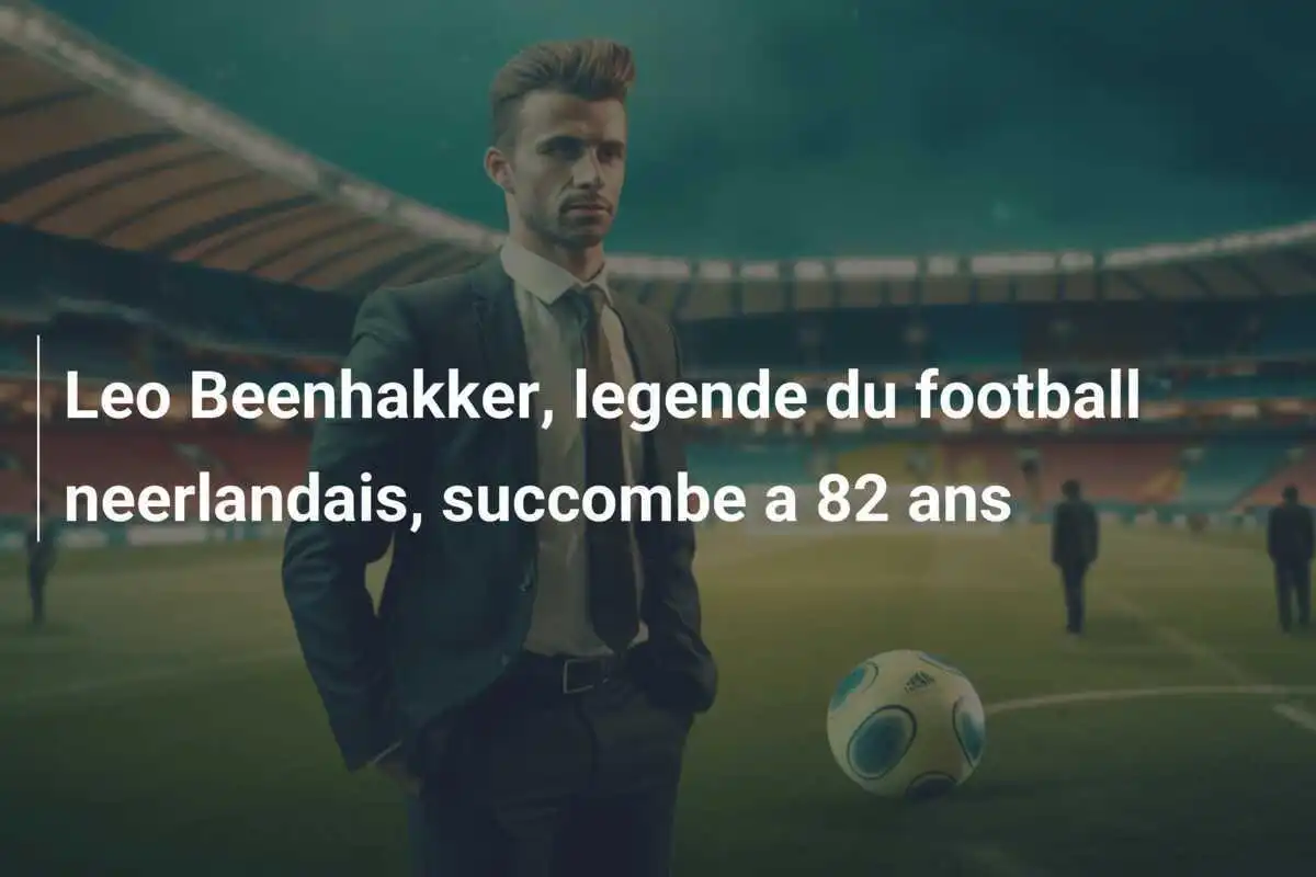 Leo Beenhakker, legende du football neerlandais, succombe a 82 ans