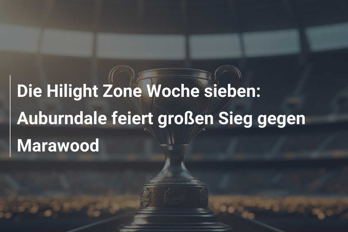 Die Hilight Zone Woche sieben: Auburndale feiert großen Sieg gegen Marawood