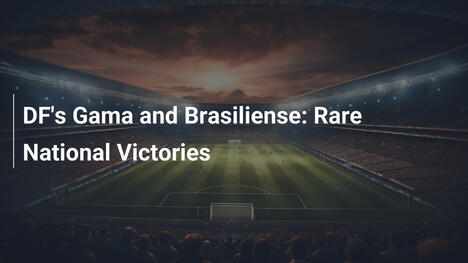 DF's Gama and Brasiliense: Rare National Victories