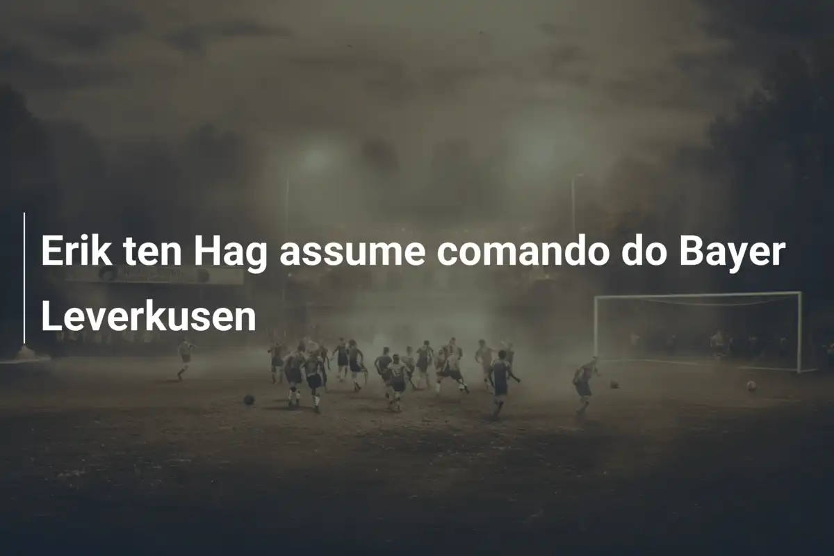 Erik ten Hag assume comando do Bayer Leverkusen
