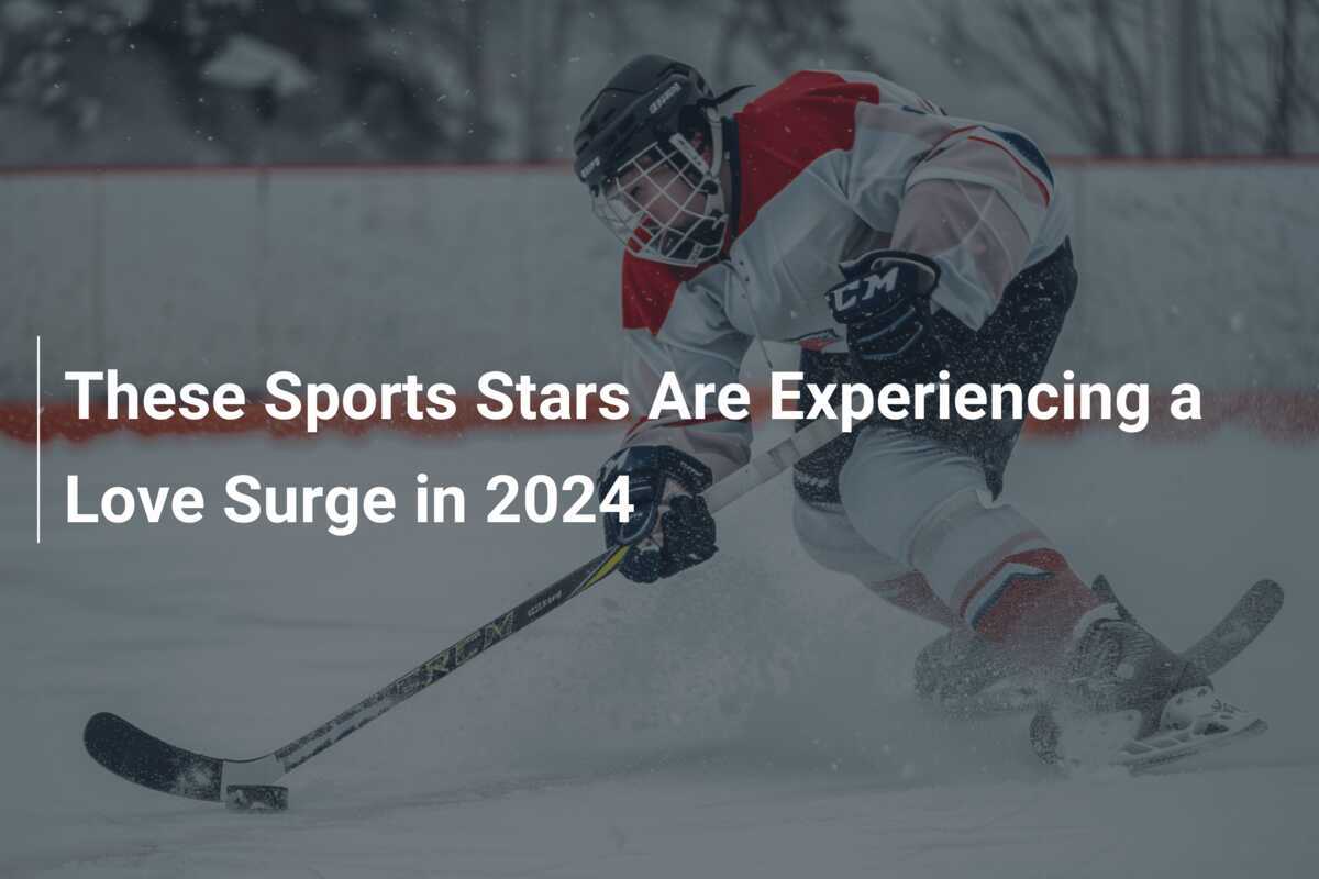 Diese Sportstars erleben 2024 einen Liebesrausch