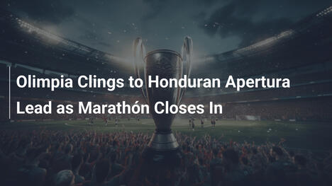 Olimpia mantiene el liderato del Apertura ante el empuje de Marathón