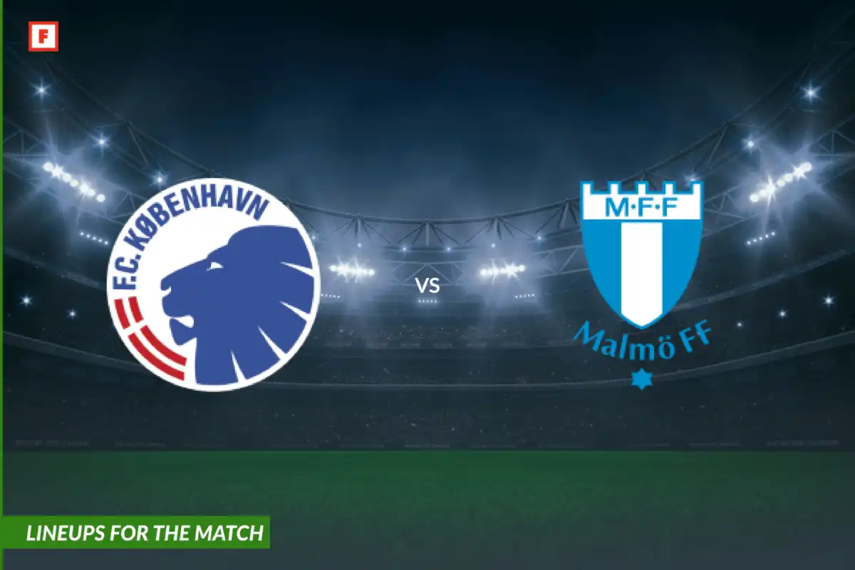 Copenhagen vs Malmo: lineups for the match