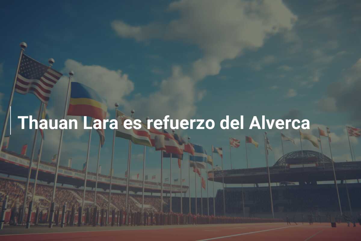 Thauan Lara es refuerzo del Alverca