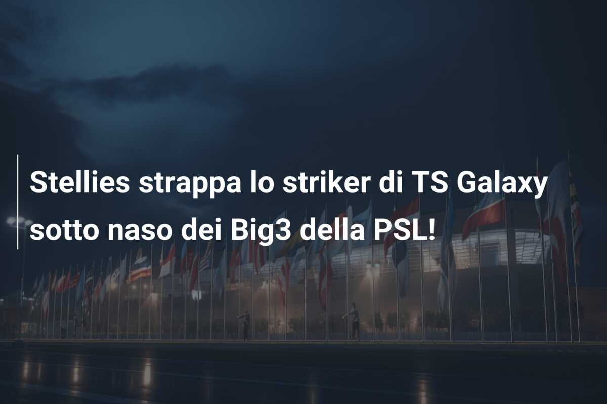 Stellies strappa lo striker di TS Galaxy sotto naso dei Big3 della PSL!