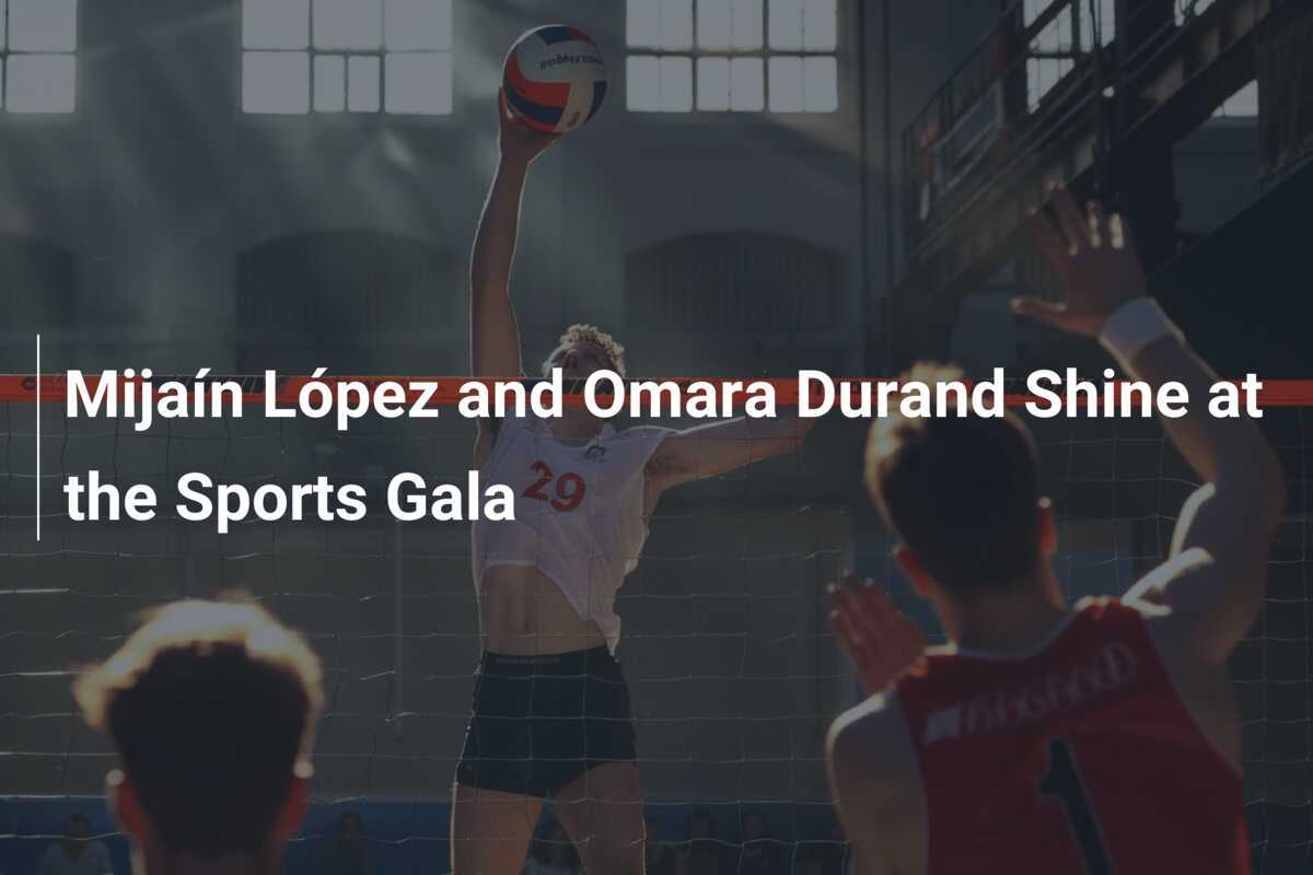 Mijaín López y Omara Durand brillan en la Gala del Deporte
