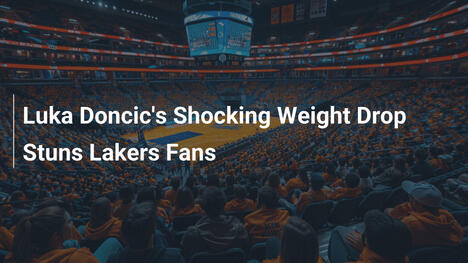 Luka Doncics spektakulärer Gewichtsverlust schockt Lakers-Fans